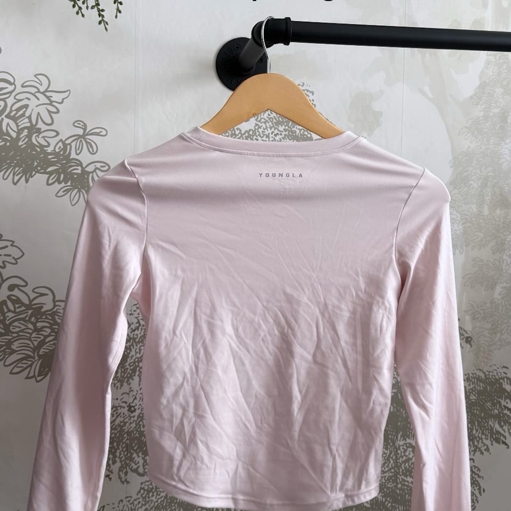 YoungLA Light Pink Long Sleeve Tee